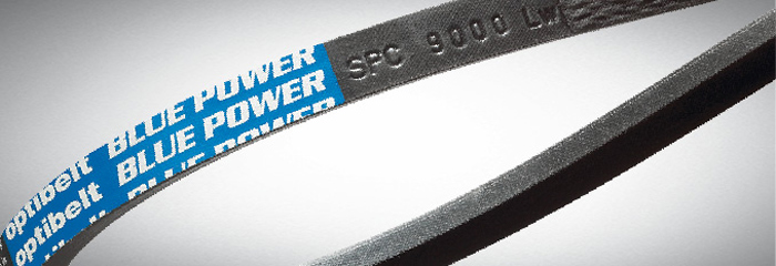 optibelt BLUE POWER High performance kraftbands with aramid cord  