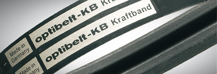 [Translate to Spanisch:] optibelt KB SK Kraftbänder - ummantelt