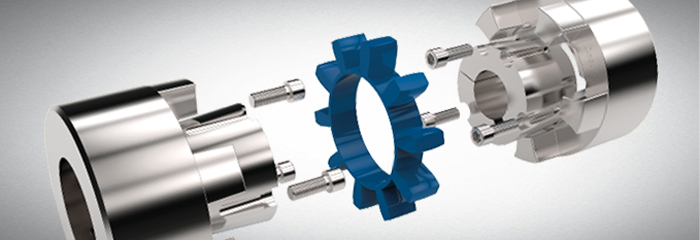 HADEFLEX® Fail-safe plug-in/jaw coupling with flexible element (spider)  